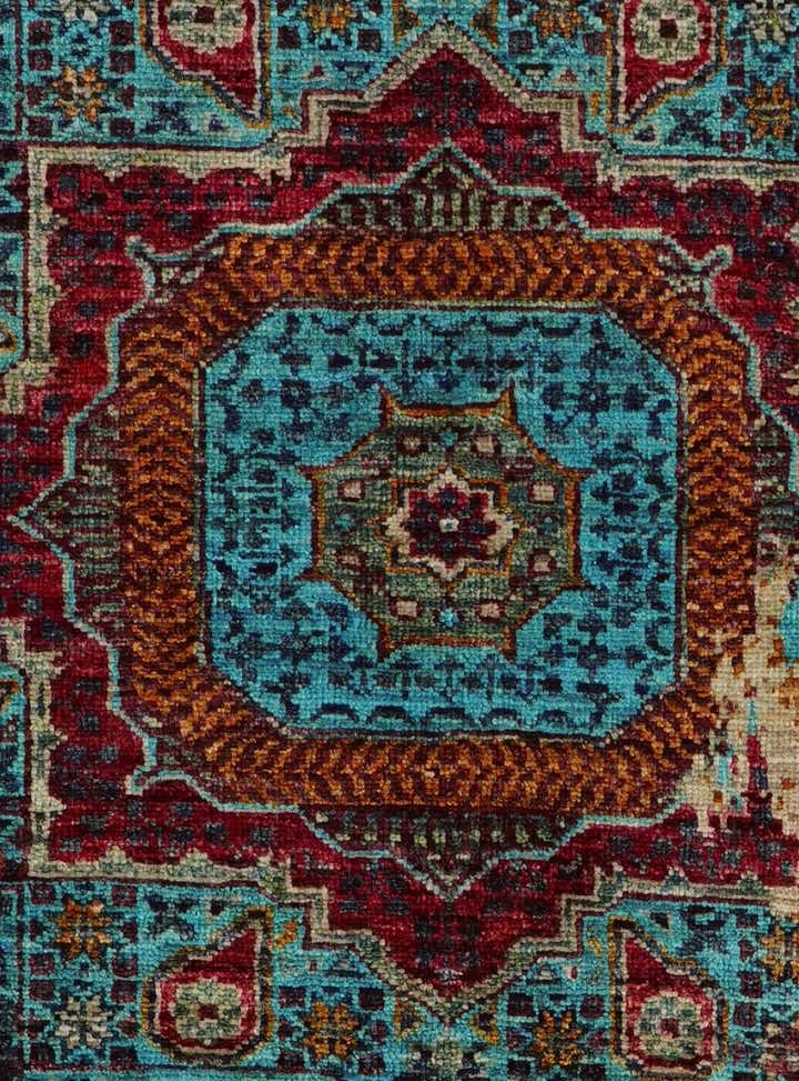 2' 11 x 8' 6 Hand Knotted Mamluk Ziegler Runner Rug