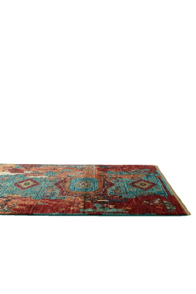 Detail image of 2' 11 x 10' 4 Hand Knotted Mamluk Ziegler Runner Rug