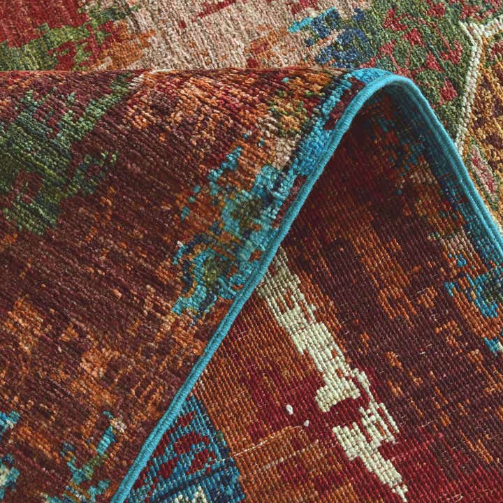 2' 9 x 9' 11 Hand Knotted Mamluk Ziegler Runner Rug