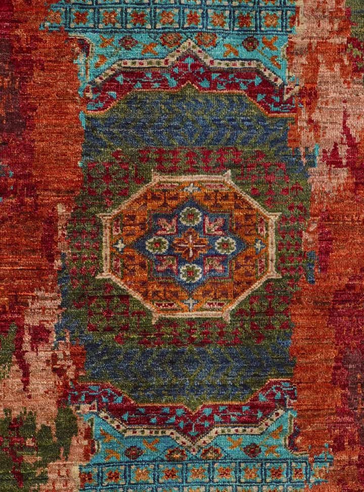 2' 9 x 9' 11 Hand Knotted Mamluk Ziegler Runner Rug