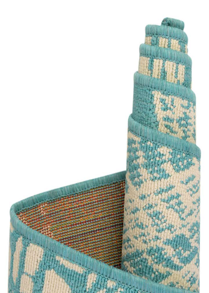 2' x 6' Easy-Clean Coastal Indoor / Outdoor Runner Rug
