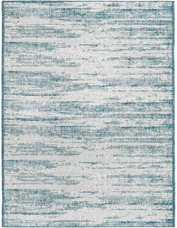 Detail image of 2' 7 x 10' Easy-Clean Modern Indoor / Outdoor Runner Rug