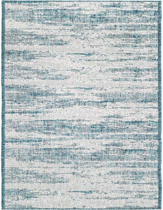 2' x 8' Easy-Clean Modern Indoor / Outdoor Runner Rug