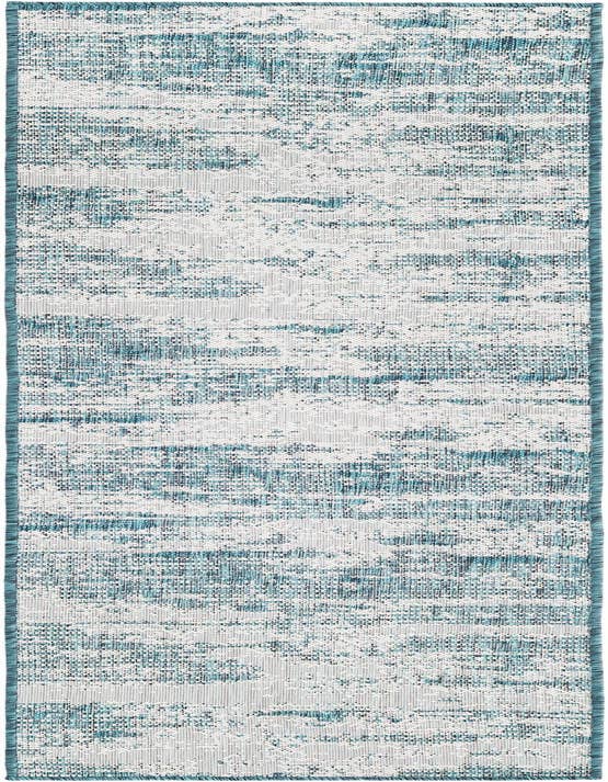 Detail image of 2' x 8' Easy-Clean Modern Indoor / Outdoor Runner Rug