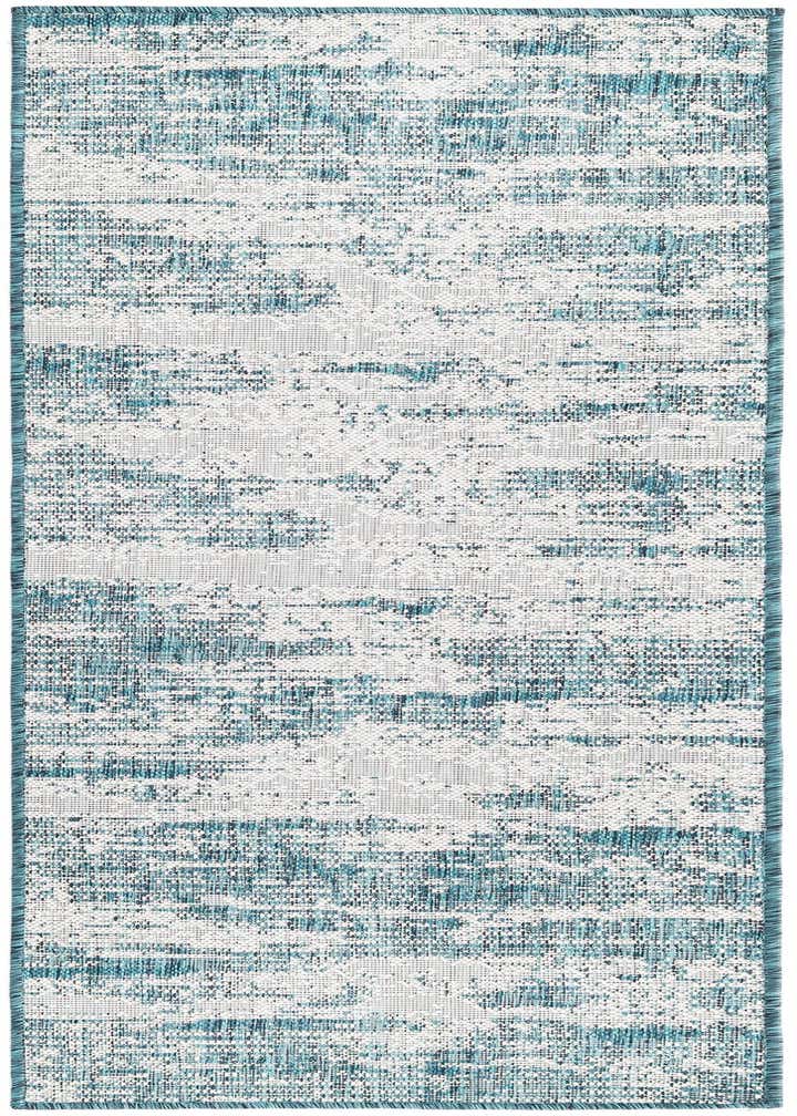 2' x 6' Easy-Clean Modern Indoor / Outdoor Runner Rug