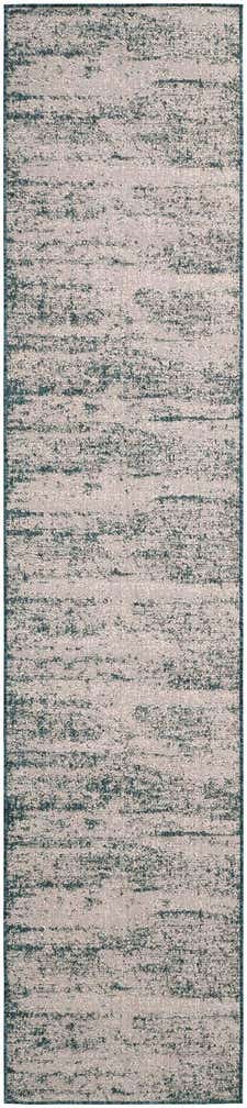 2' 7 x 12' Easy-Clean Modern Indoor / Outdoor Runner Rug