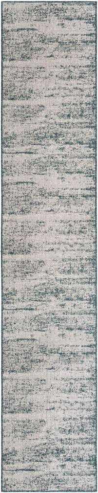 2' 7 x 14' Easy-Clean Modern Indoor / Outdoor Runner Rug