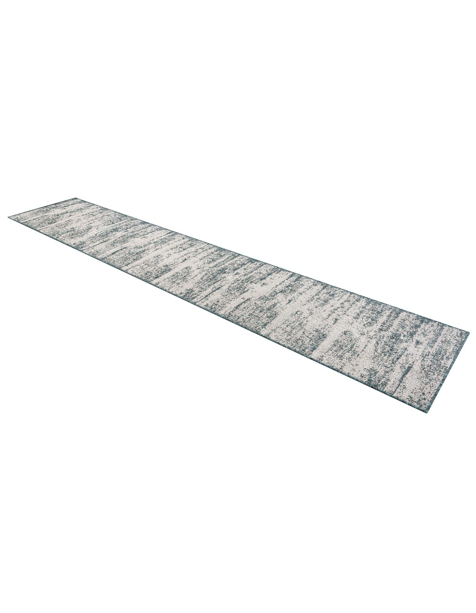 2' 7 x 14' Easy-Clean Modern Indoor / Outdoor Runner Rug