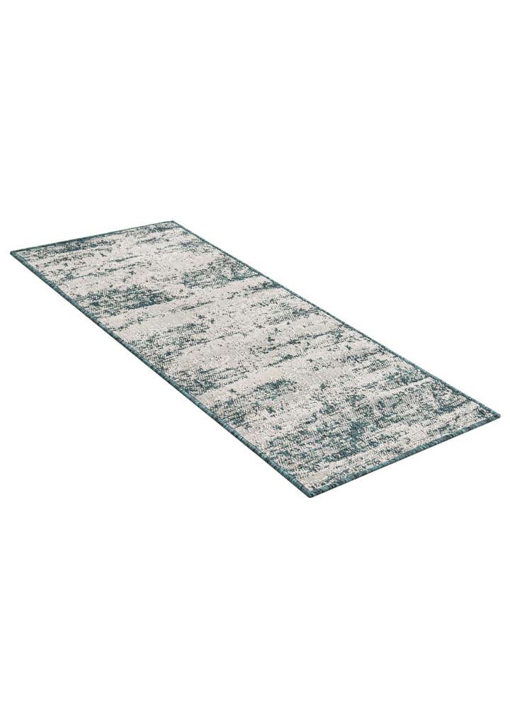 2' x 5' Easy-Clean Modern Indoor / Outdoor Runner Rug
