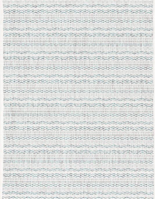 Detail image of 2' x 8' Easy-Clean Ribbon Indoor / Outdoor Runner Rug