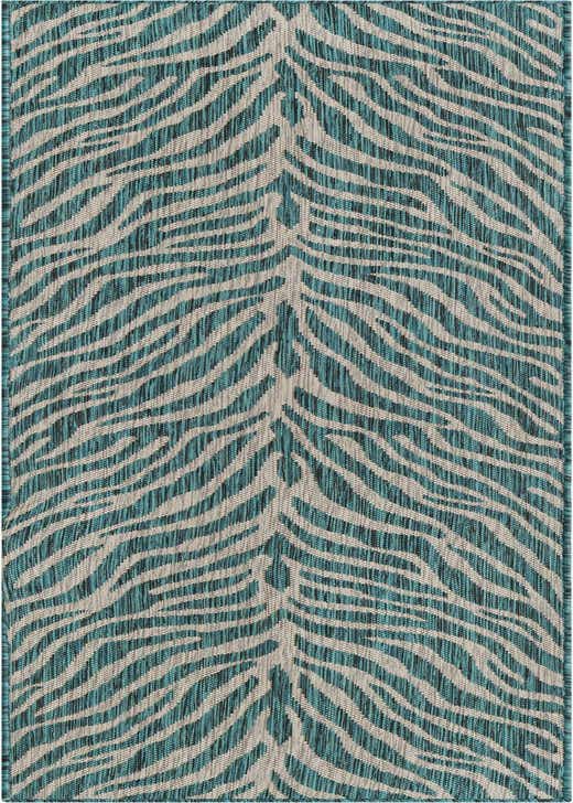 2' x 8' Easy-Clean Safari Indoor / Outdoor Runner Rug