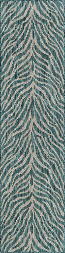 2' x 8' Easy-Clean Safari Indoor / Outdoor Runner Rug