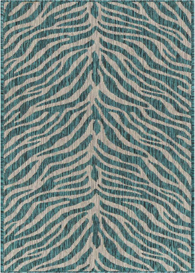 2' x 6' Easy-Clean Safari Indoor / Outdoor Runner Rug