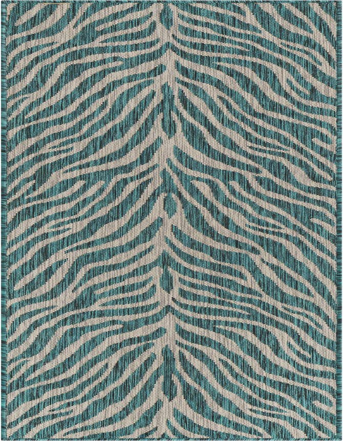 Detail image of 2' x 6' Easy-Clean Safari Indoor / Outdoor Runner Rug
