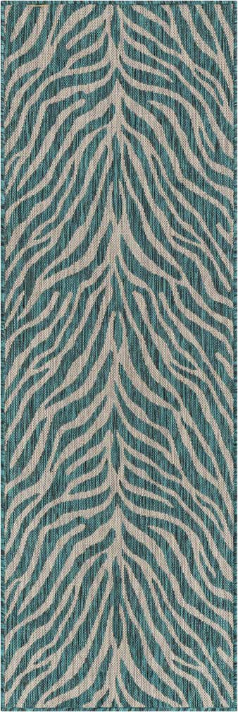 2' x 6' Easy-Clean Safari Indoor / Outdoor Runner Rug