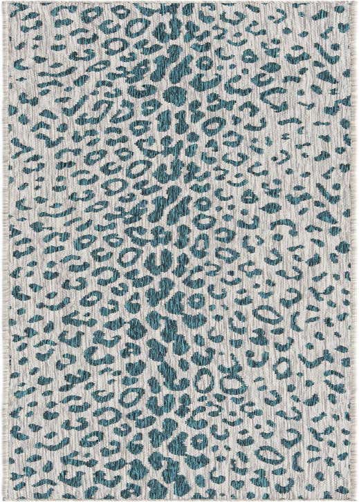 2' x 8' Easy-Clean Safari Indoor / Outdoor Runner Rug