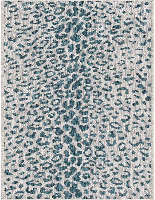 2' x 8' Easy-Clean Safari Indoor / Outdoor Runner Rug