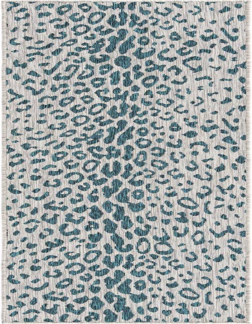 Detail image of 2' x 8' Easy-Clean Safari Indoor / Outdoor Runner Rug
