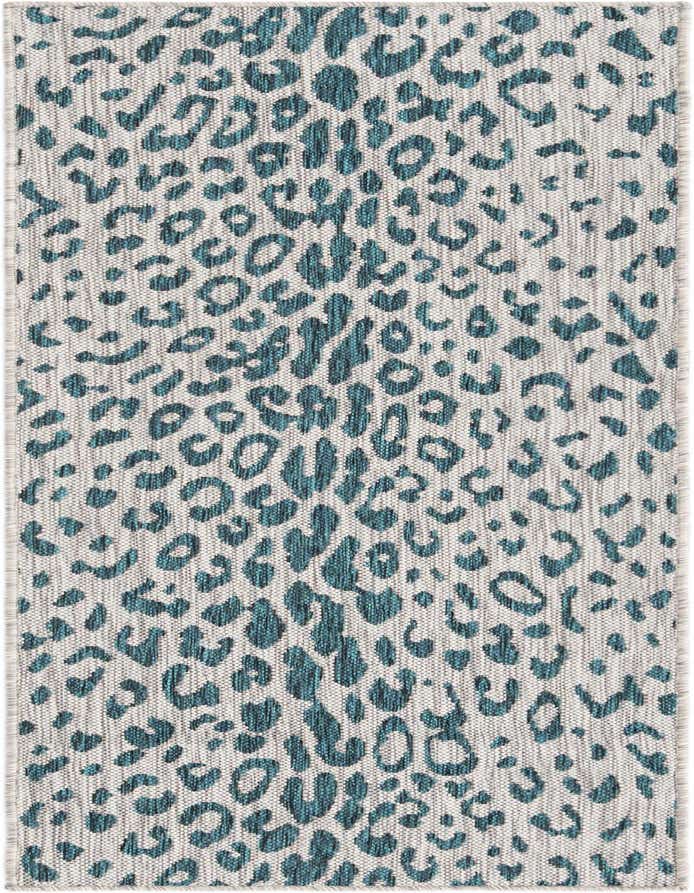 2' x 6' Easy-Clean Safari Indoor / Outdoor Runner Rug