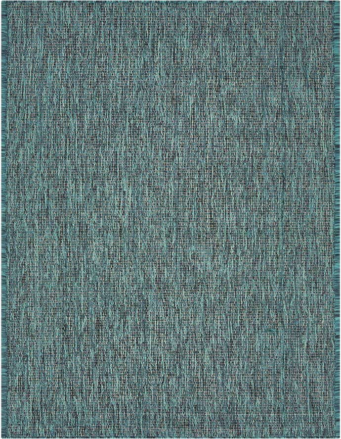 2' x 6' Easy-Clean Solid Indoor / Outdoor Runner Rug