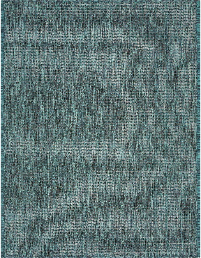 Detail image of 2' x 6' Easy-Clean Solid Indoor / Outdoor Runner Rug