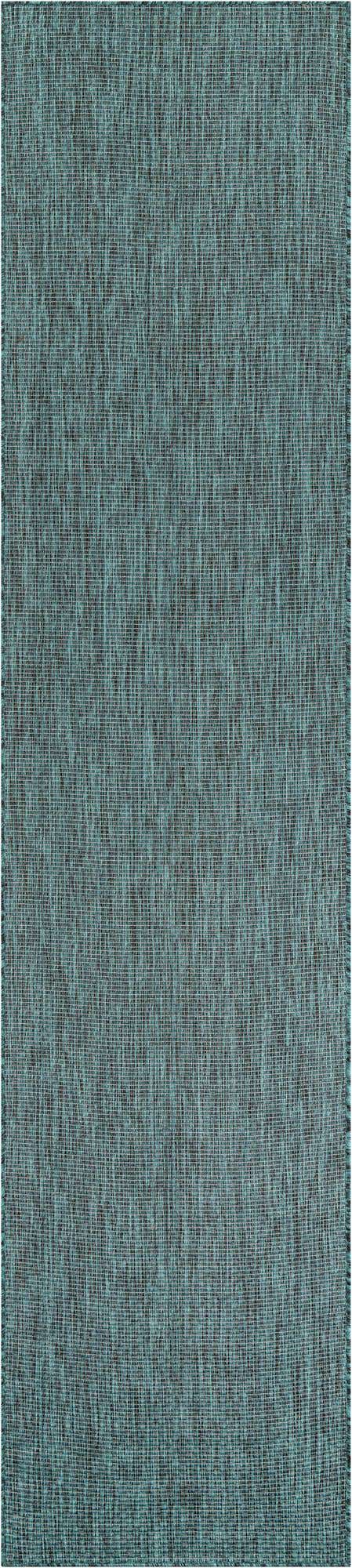 2' 7 x 12' Easy-Clean Solid Indoor / Outdoor Runner Rug