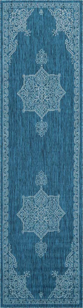 2' 7 x 10' Easy-Clean Traditional Indoor / Outdoor Runner Rug