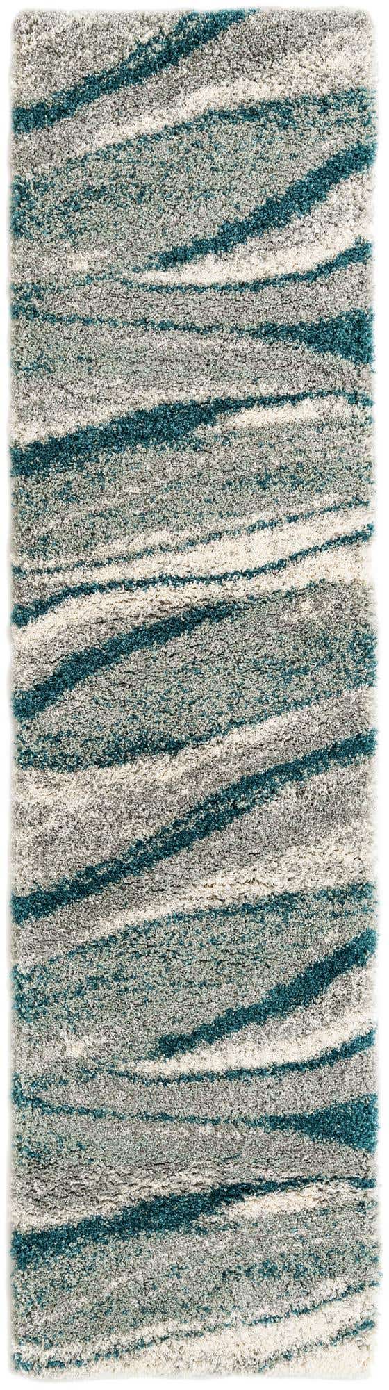 2' 7 x 10' Soft Touch Shag Runner Rug