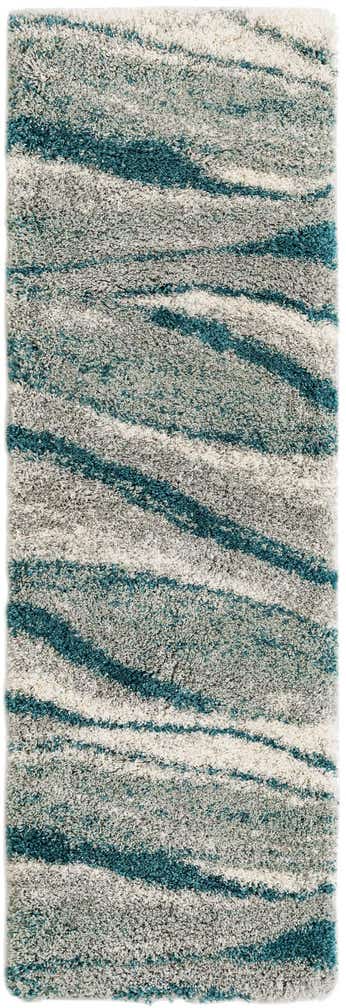 2' 7 x 8' Soft Touch Shag Runner Rug