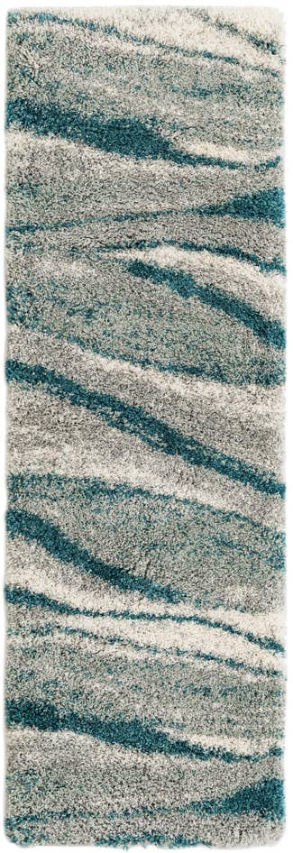 Detail image of 2' 7 x 8' Soft Touch Shag Runner Rug