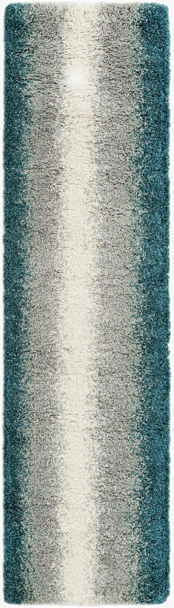 2' 7 x 10' Soft Touch Shag Runner Rug
