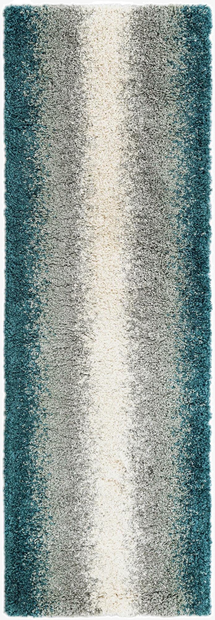 2' 7 x 8' Soft Touch Shag Runner Rug