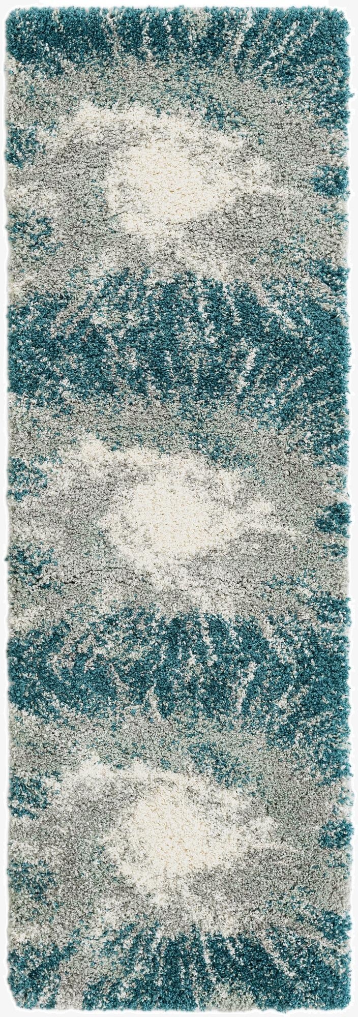 2' 7 x 8' Soft Touch Shag Runner Rug