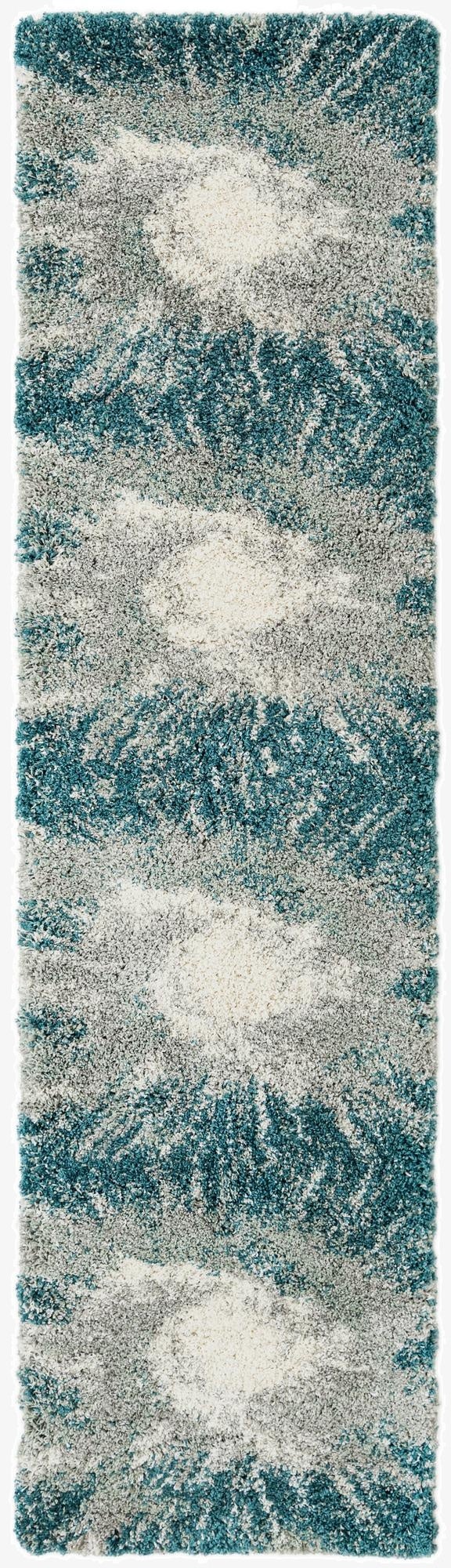 2' 7 x 10' Soft Touch Shag Runner Rug