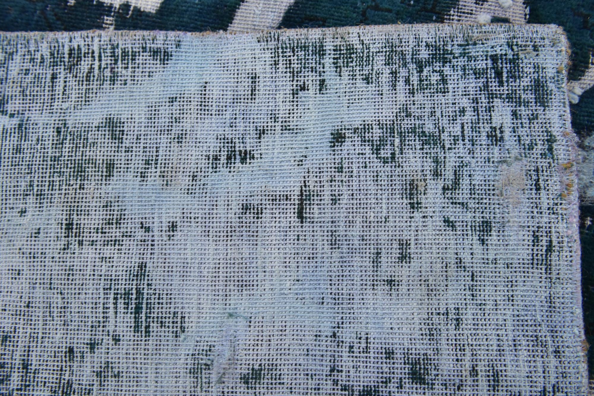 2' 7 x 7' Hand Knotted Ultra Vintage Persian Wool Runner Rug