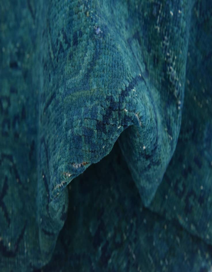 Detail image of 2' 10 x 7' 7 Hand Knotted Ultra Vintage Persian Wool Runner Rug