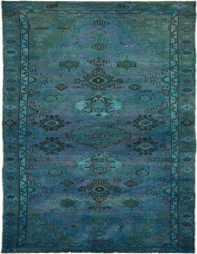 Primary image  2' 10 x 9'  Hand Knotted Ultra Vintage Persian Wool Runner Rug