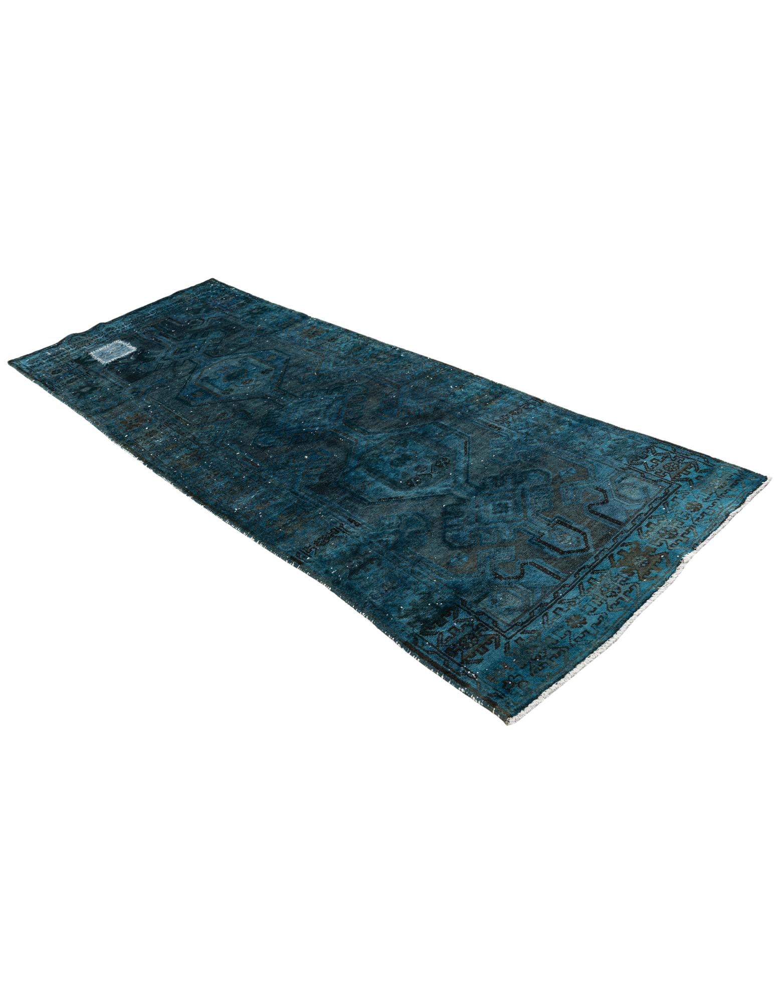 3' 6 x 9' 3 Hand Knotted Ultra Vintage Persian Wool Runner Rug