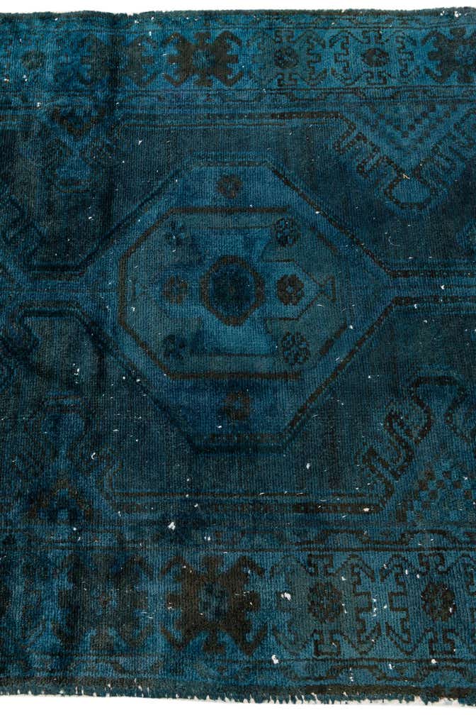 3' 6 x 9' 3 Hand Knotted Ultra Vintage Persian Wool Runner Rug