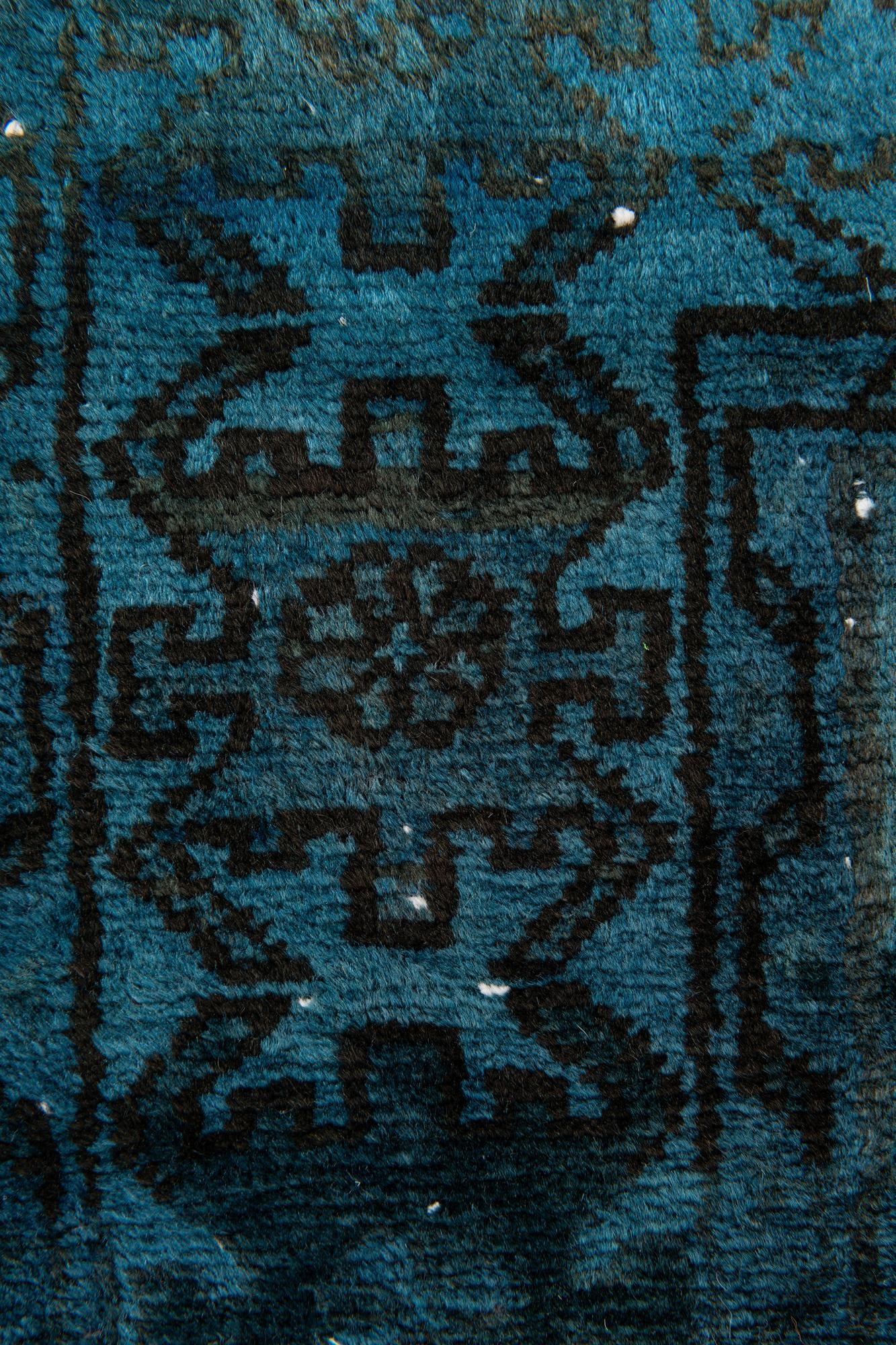 3' 6 x 9' 3 Hand Knotted Ultra Vintage Persian Wool Runner Rug