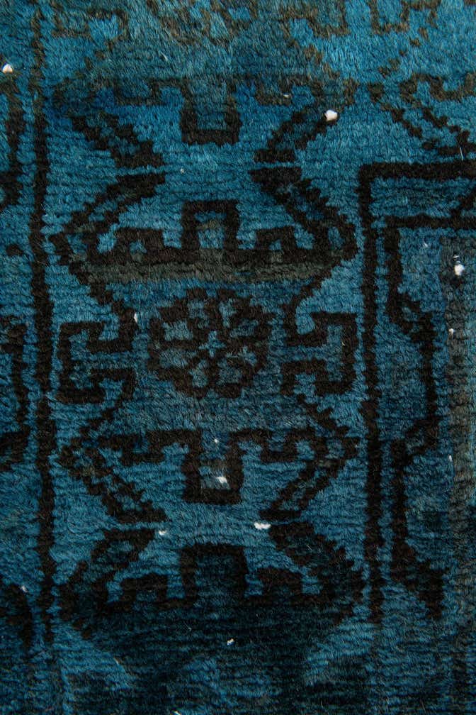 3' 6 x 9' 3 Hand Knotted Ultra Vintage Persian Wool Runner Rug