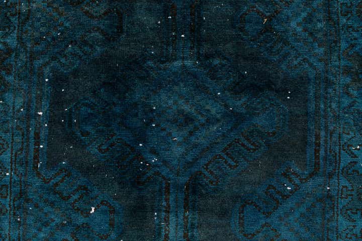 3' 6 x 9' 3 Hand Knotted Ultra Vintage Persian Wool Runner Rug