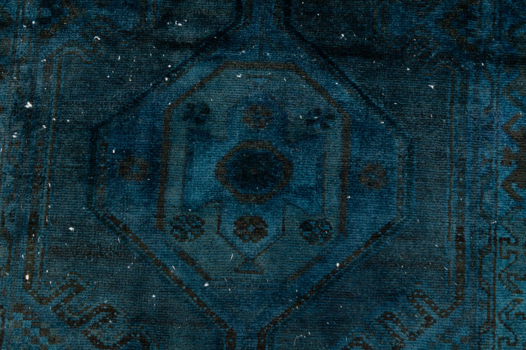 3' 6 x 9' 3 Hand Knotted Ultra Vintage Persian Wool Runner Rug