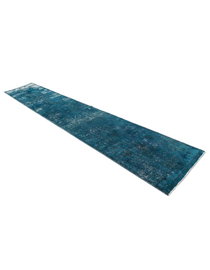 Detail image of 2' 5 x 10' 2 Hand Knotted Ultra Vintage Persian Wool Runner Rug