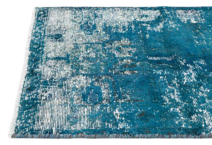 2' 5 x 10' 2 Hand Knotted Ultra Vintage Persian Wool Runner Rug