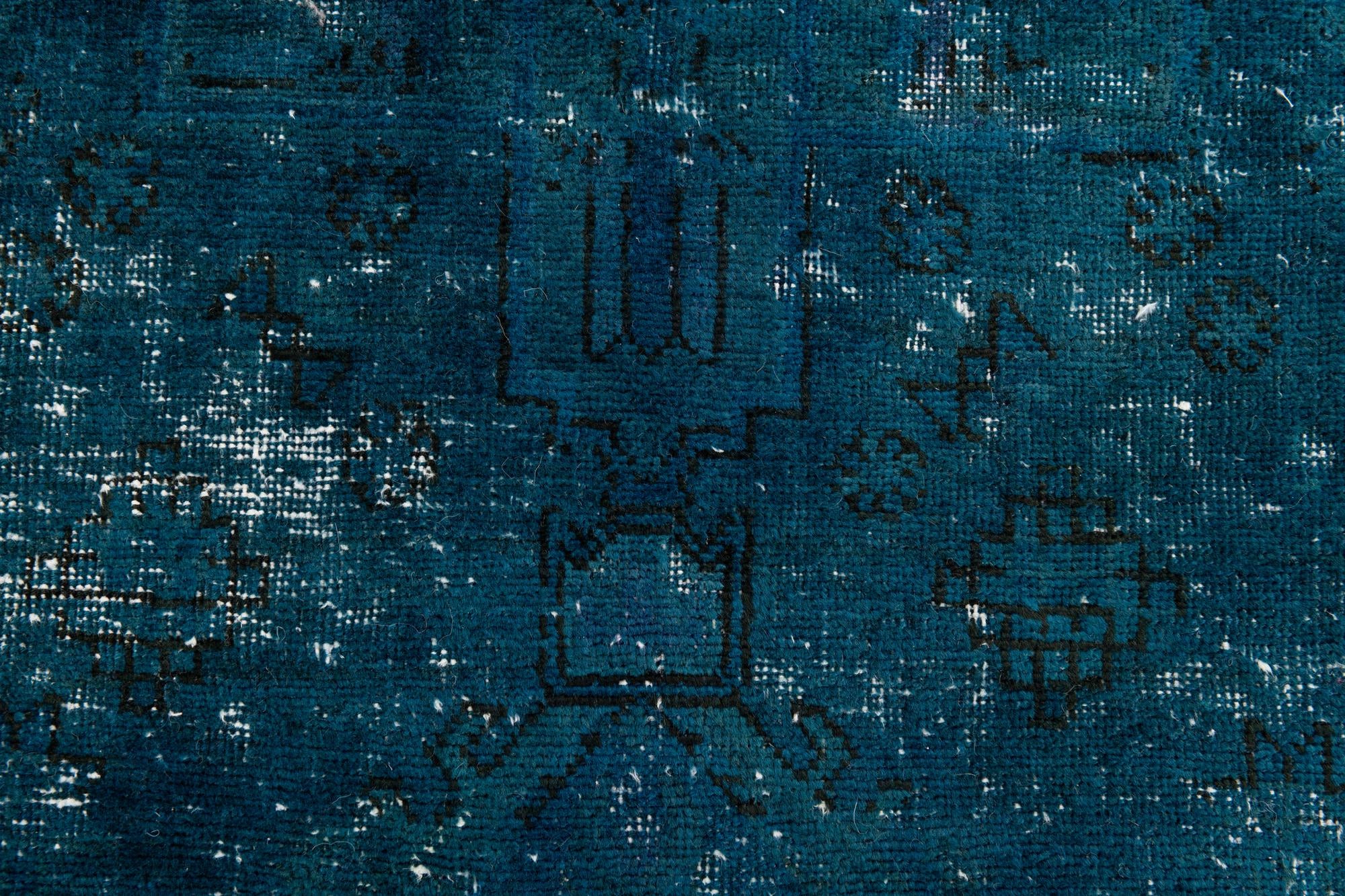 2' 5 x 10' 2 Hand Knotted Ultra Vintage Persian Wool Runner Rug
