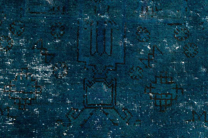 2' 5 x 10' 2 Hand Knotted Ultra Vintage Persian Wool Runner Rug