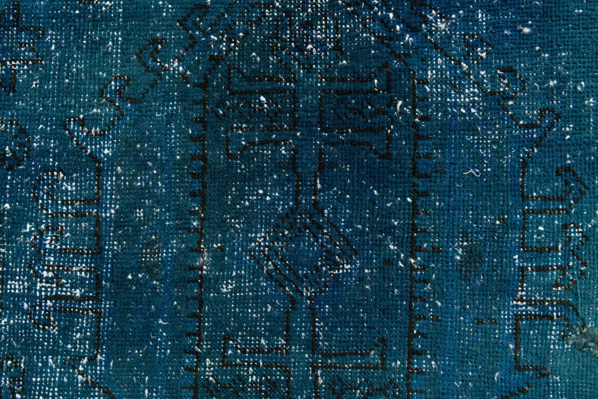 2' 5 x 10' 2 Hand Knotted Ultra Vintage Persian Wool Runner Rug