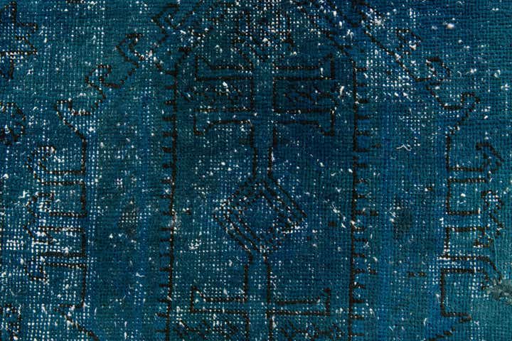 2' 5 x 10' 2 Hand Knotted Ultra Vintage Persian Wool Runner Rug