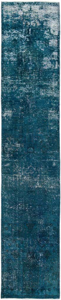 2' 5 x 10' 2 Hand Knotted Ultra Vintage Persian Wool Runner Rug